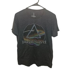 Pink‎ Floyd "Dark Side Of The Moon" Tee Shirt-Medium-Gray